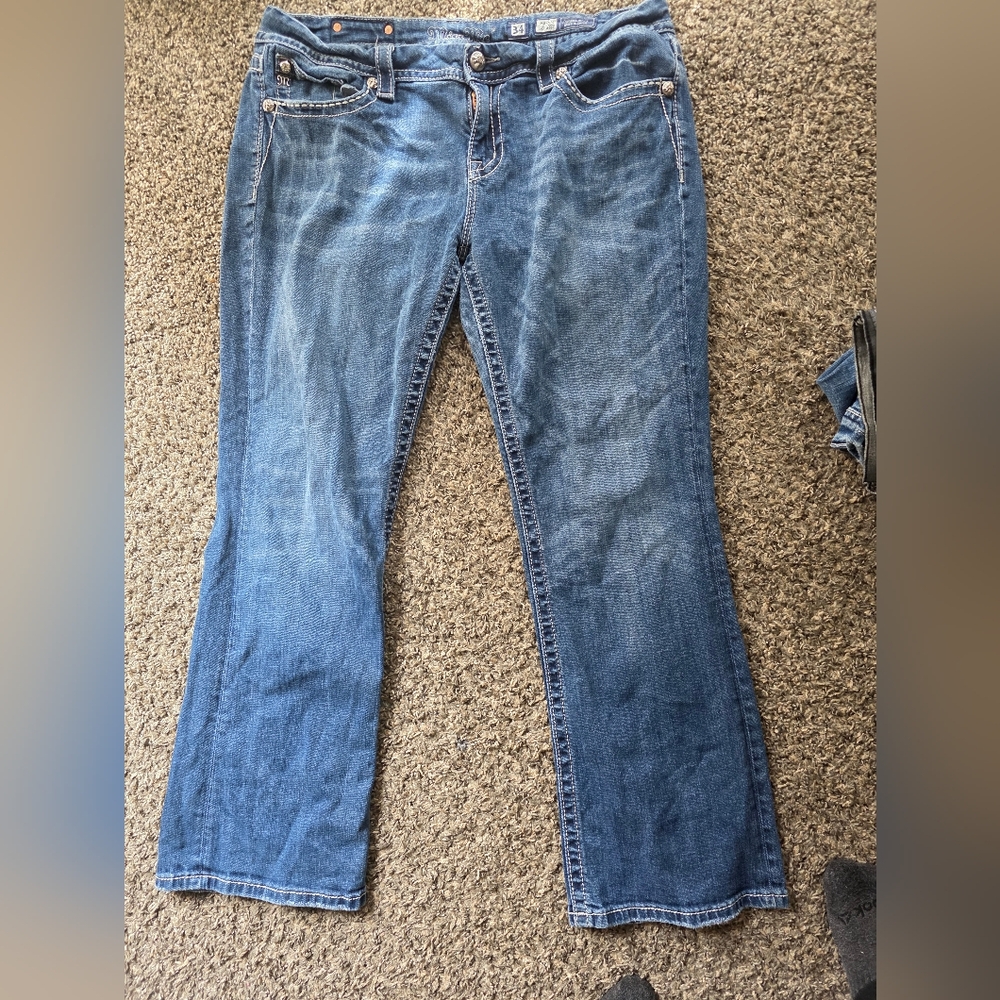 Miss Me Women's Blue Boot Cut Jeans